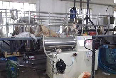 卧式砂磨机生产过程中的阻塞问题及解决方法